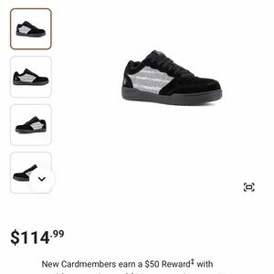 Volcom Black Low-Top Skate Shoes